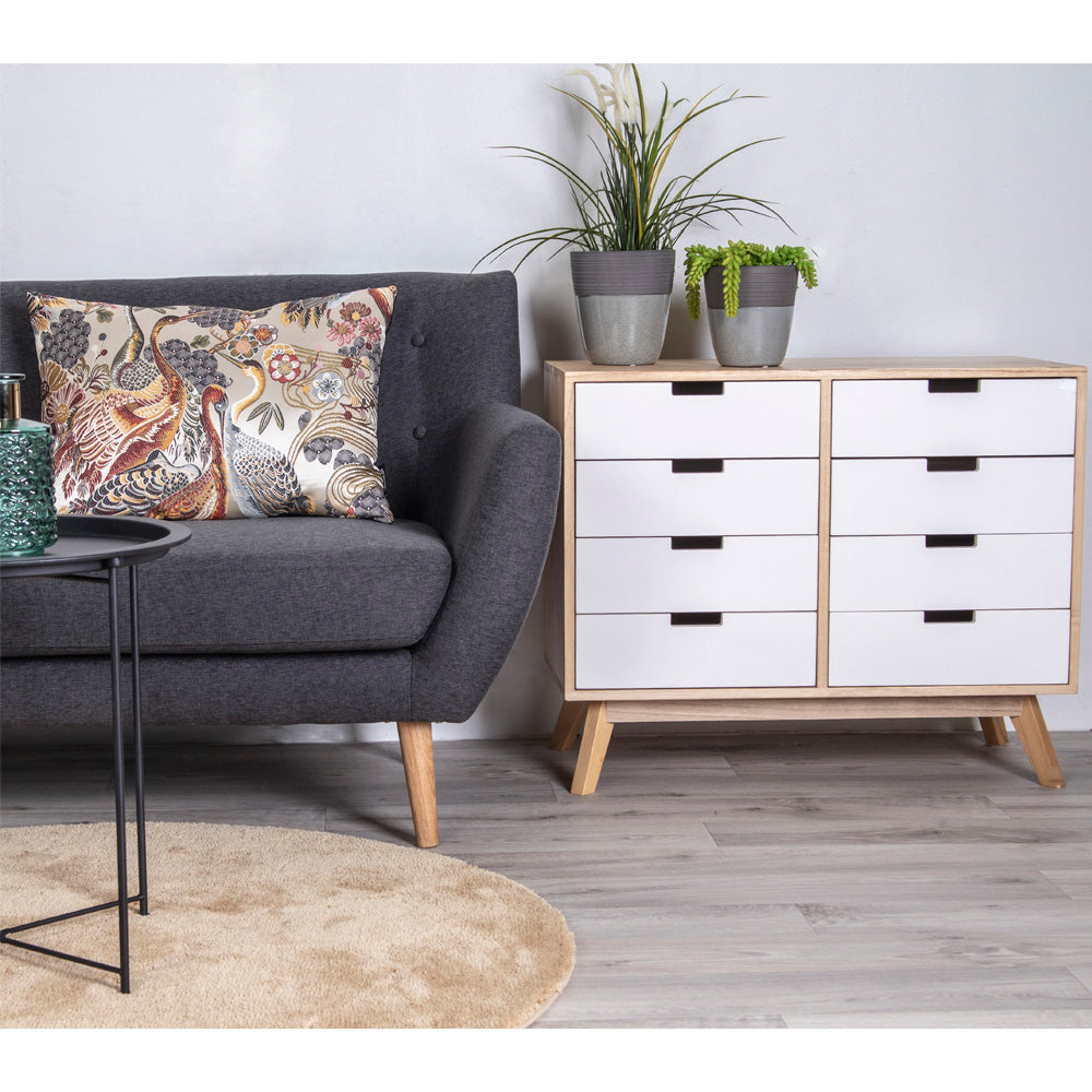 prydnadskudde ALVITO Polyester 45x60x15 Flerfärgad