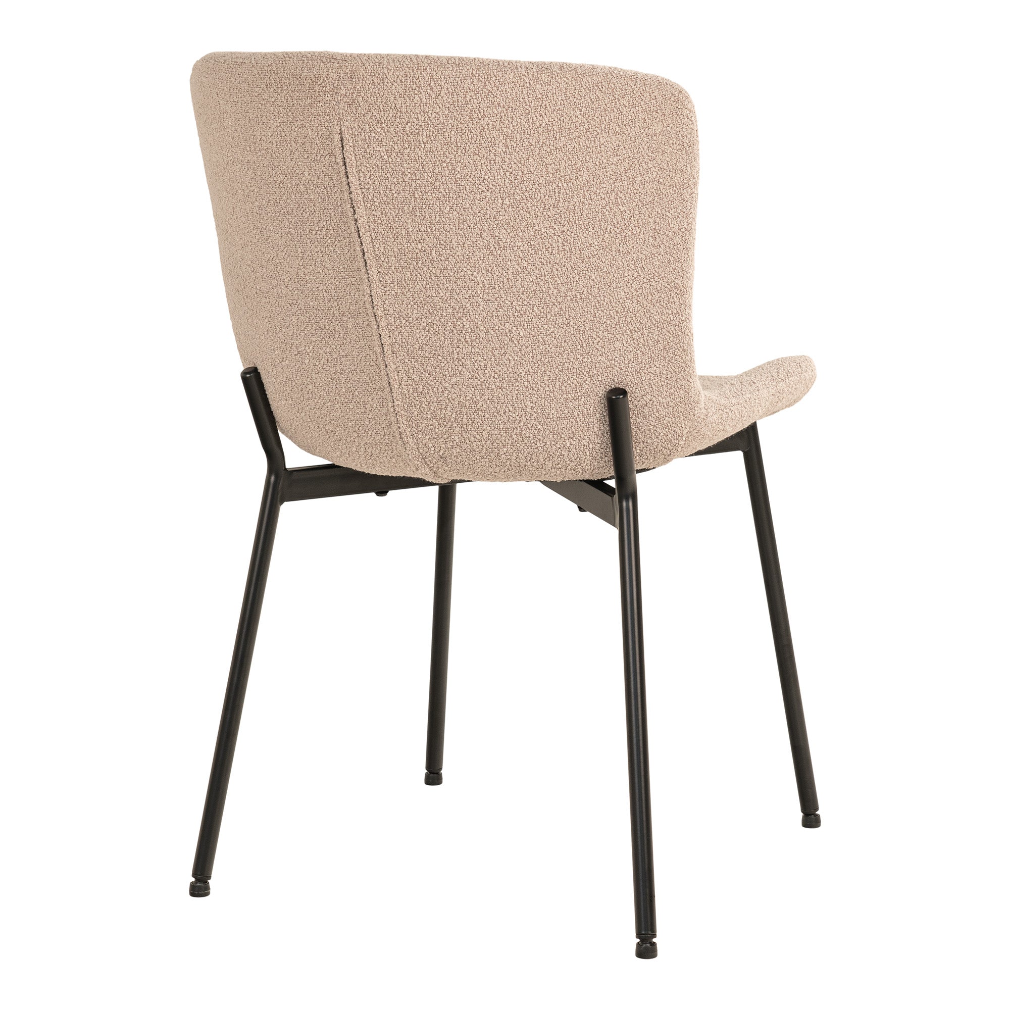 Matstolar MACEDA Bouclé 59x48x83 Beige-2st