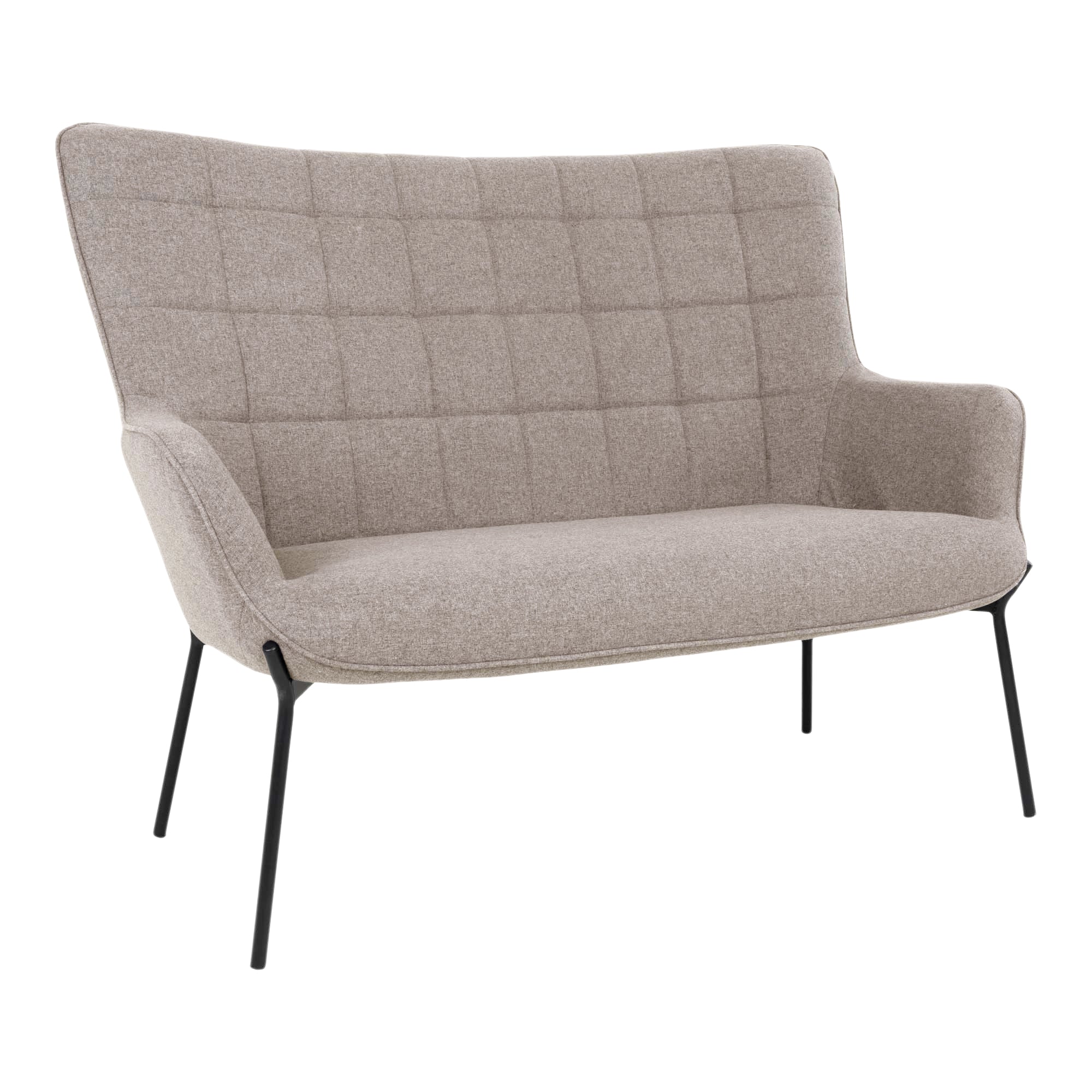 2-sits Soffa GLASGOW Polyester-Sten