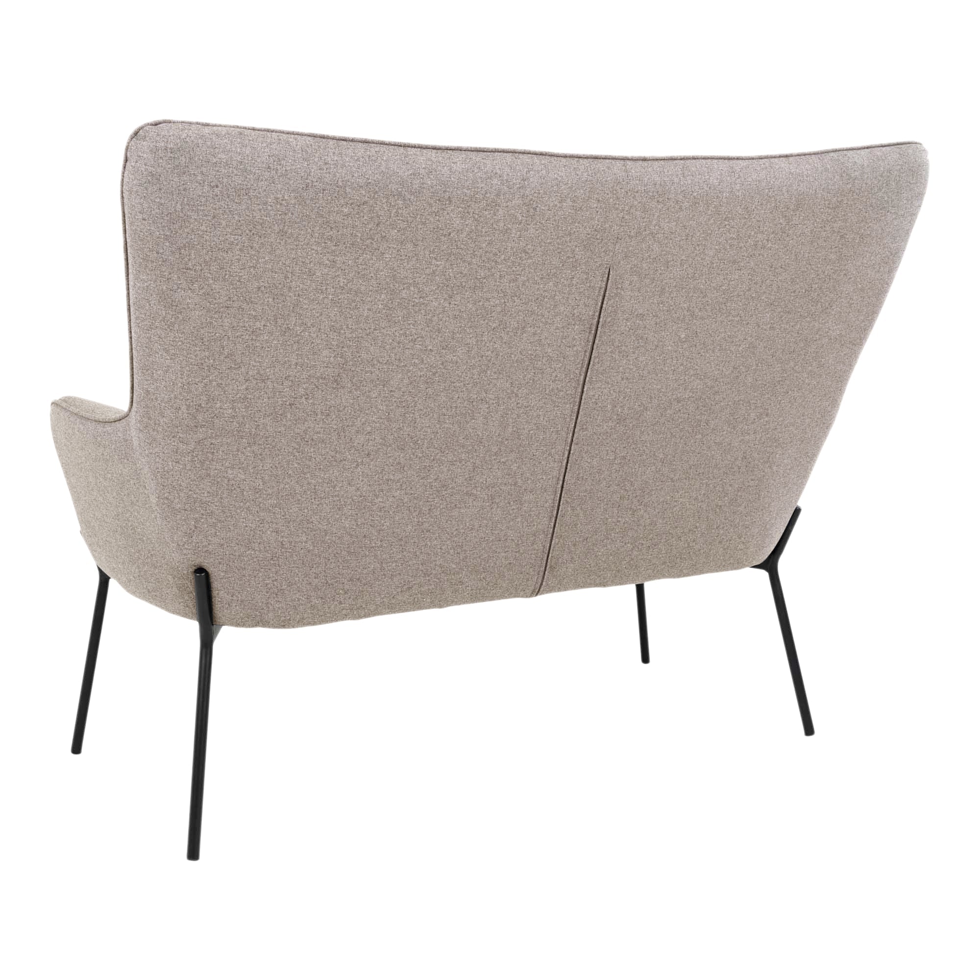 2-sits Soffa GLASGOW Polyester-Sten