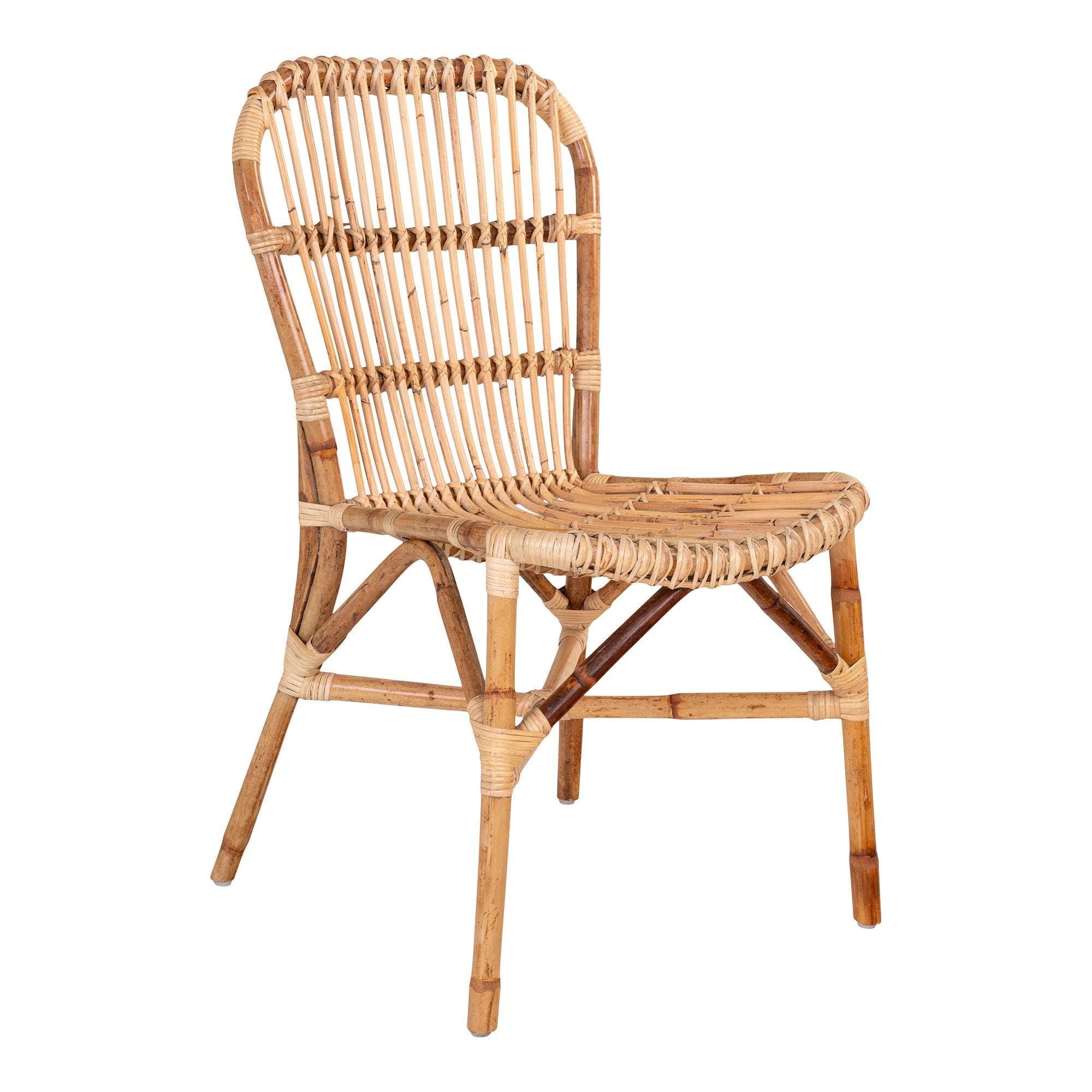 Matstolar PRADO Rattan 55x46x92 Natur