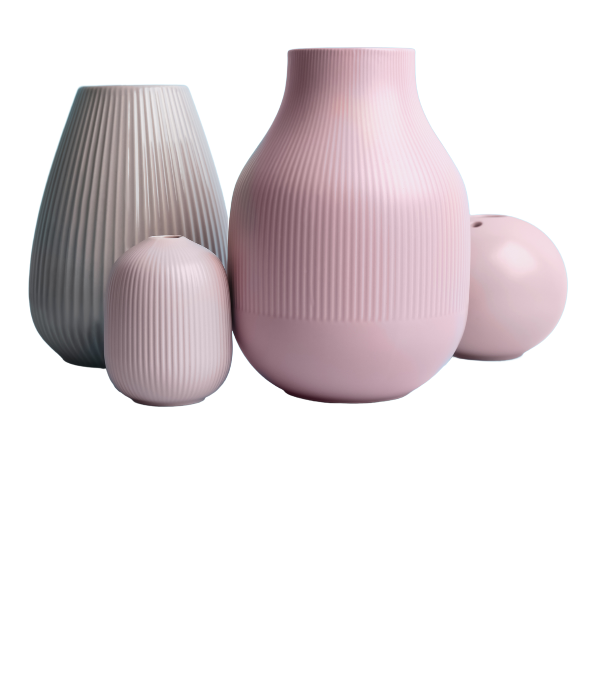 room and living, vase collection, vases